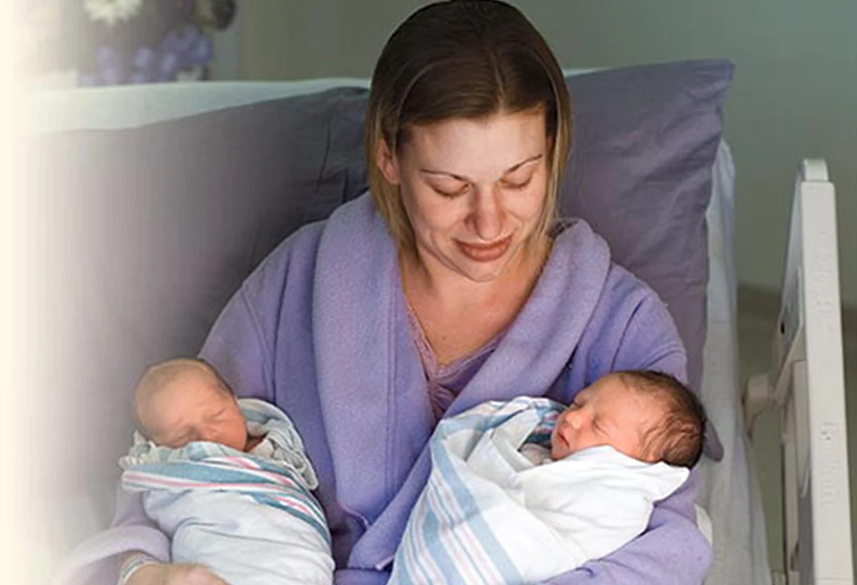 Women and baby